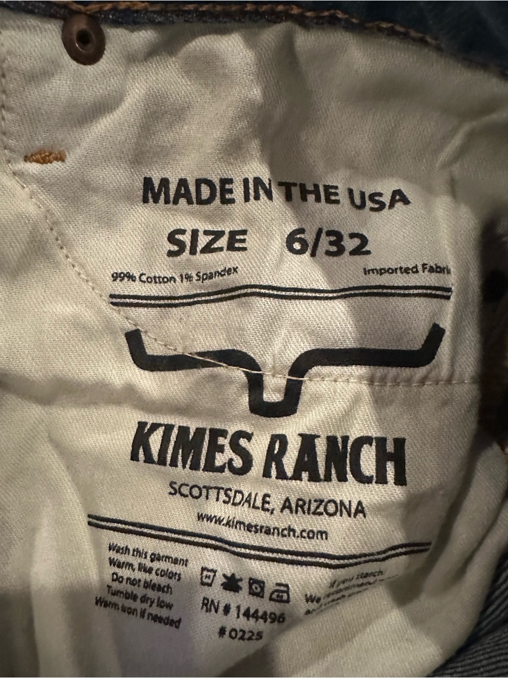 Kimes Ranch Blue Denim Jennifer Jeans - Picture 5 of 8